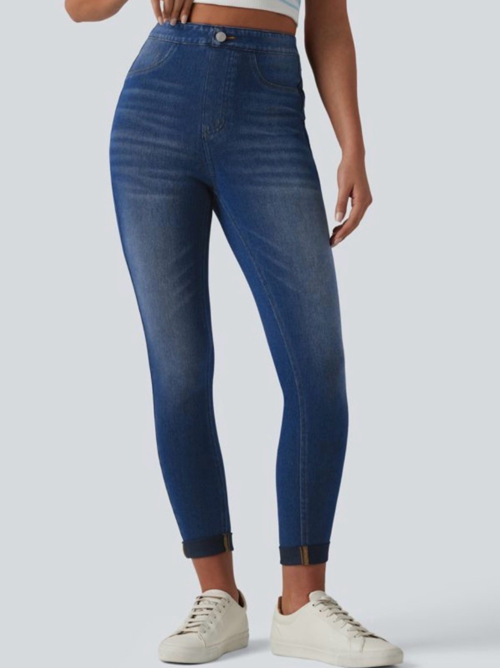 HALARA FLEX High-Rise Denim Leggings
